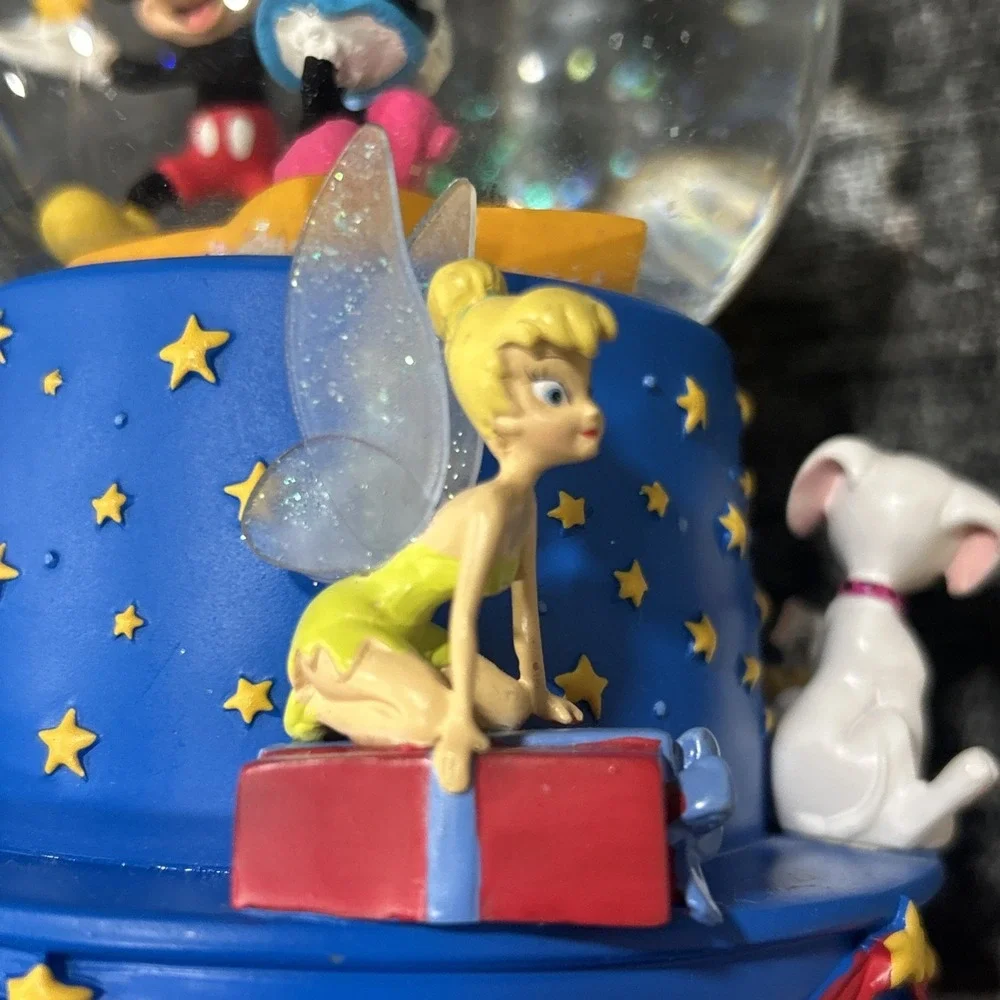 Hallmark Disney 100th Birthday Musical Snow Globe Limited Edition‎